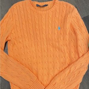 Orange Ralph Lauren Sweater